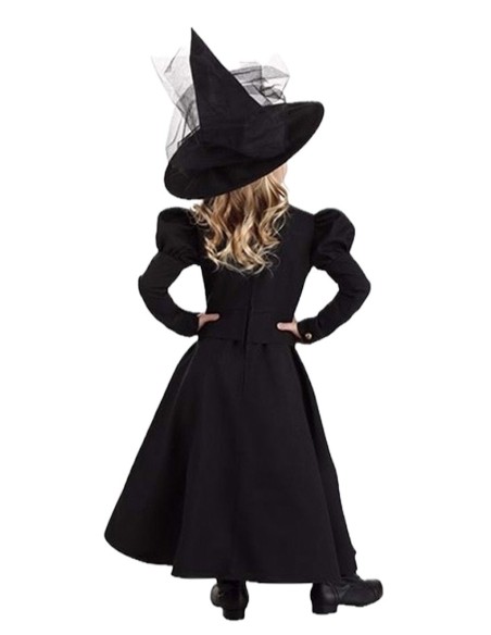 Novo disfarce de bruxa negra | Trajes das crianças o rei do carnaval